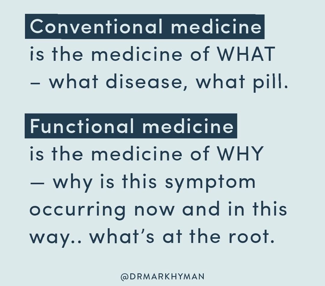 Functional Medicine....What